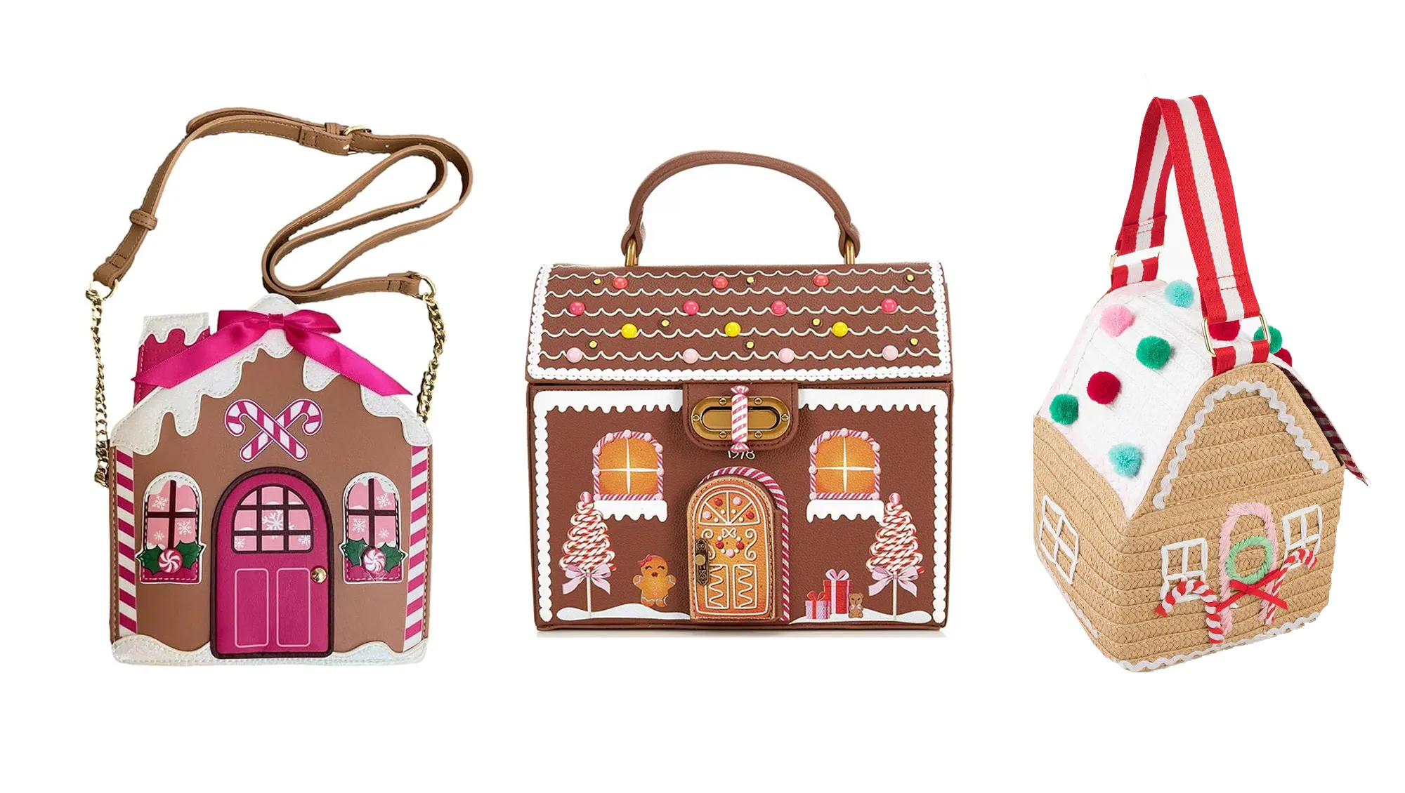kate spade gingerbread house purse lookalikes