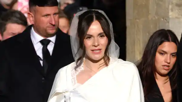 FEATURE Holly Ramsay s Wedding Dress Set to Be Unveiled in Glam Vogue Spread After Wearing Cloak Over Her Gown
