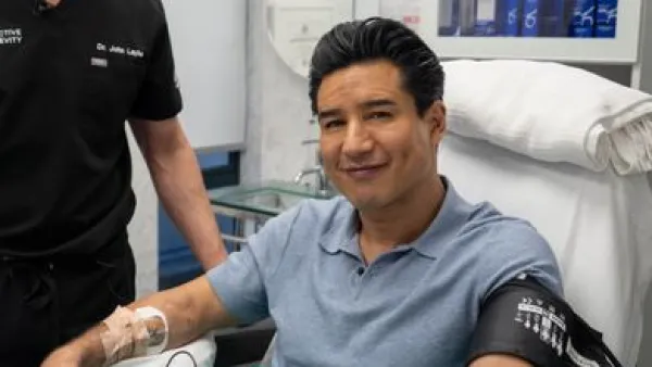 Dr. John Layke and Mario Lopez
