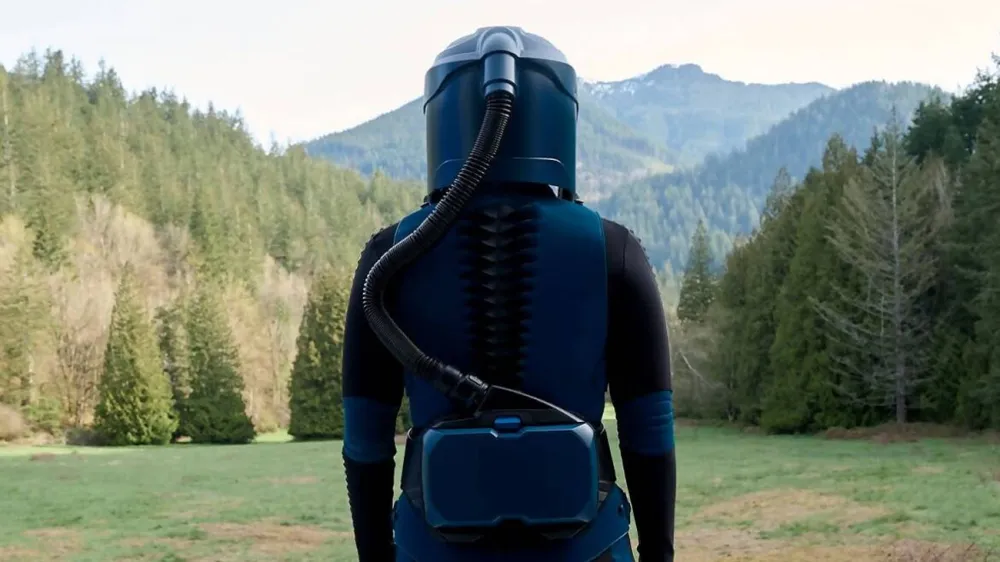 An enigmatic figure from In the Blink of an Eye