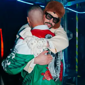 J Balvin y Bad Bunny sellan su reconciliación en Ciudad de México.