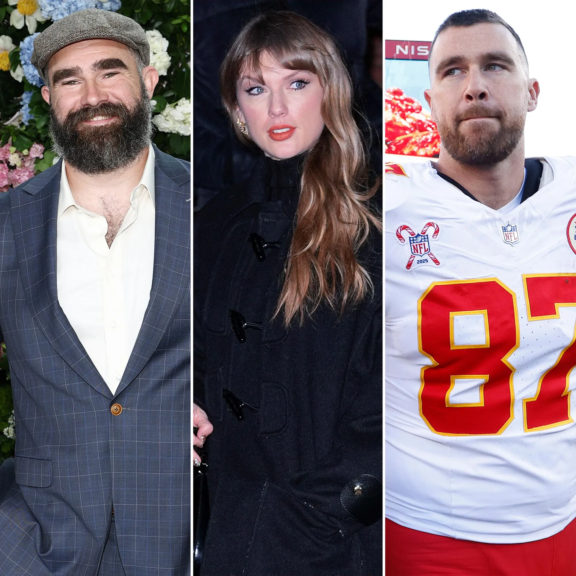 Jason Kelce Plans on Taking His Shirt Off at Taylor Swift and Travis Kelce s Wedding Kylie Will Be Very Upset 2214928980 2250380819 2253205664