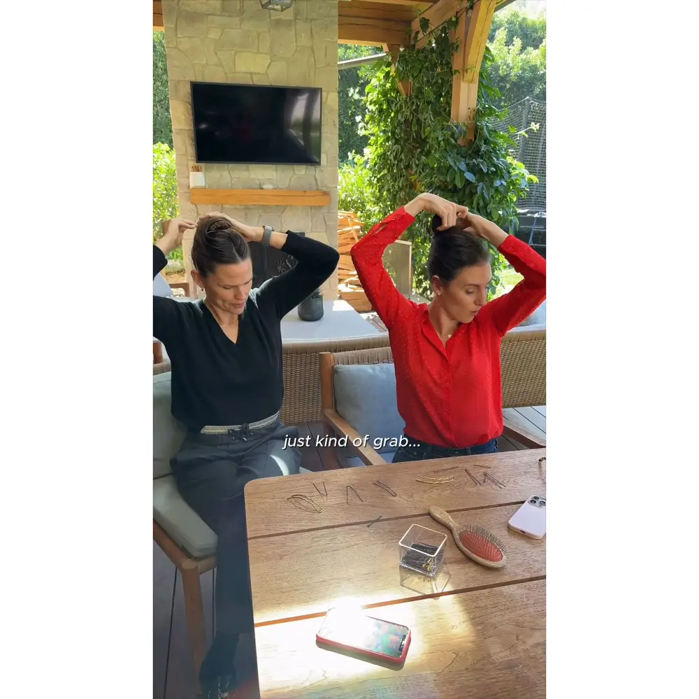 Jennifer Garner Masters the Art of a Nutcracker French Twist Tiler Peck