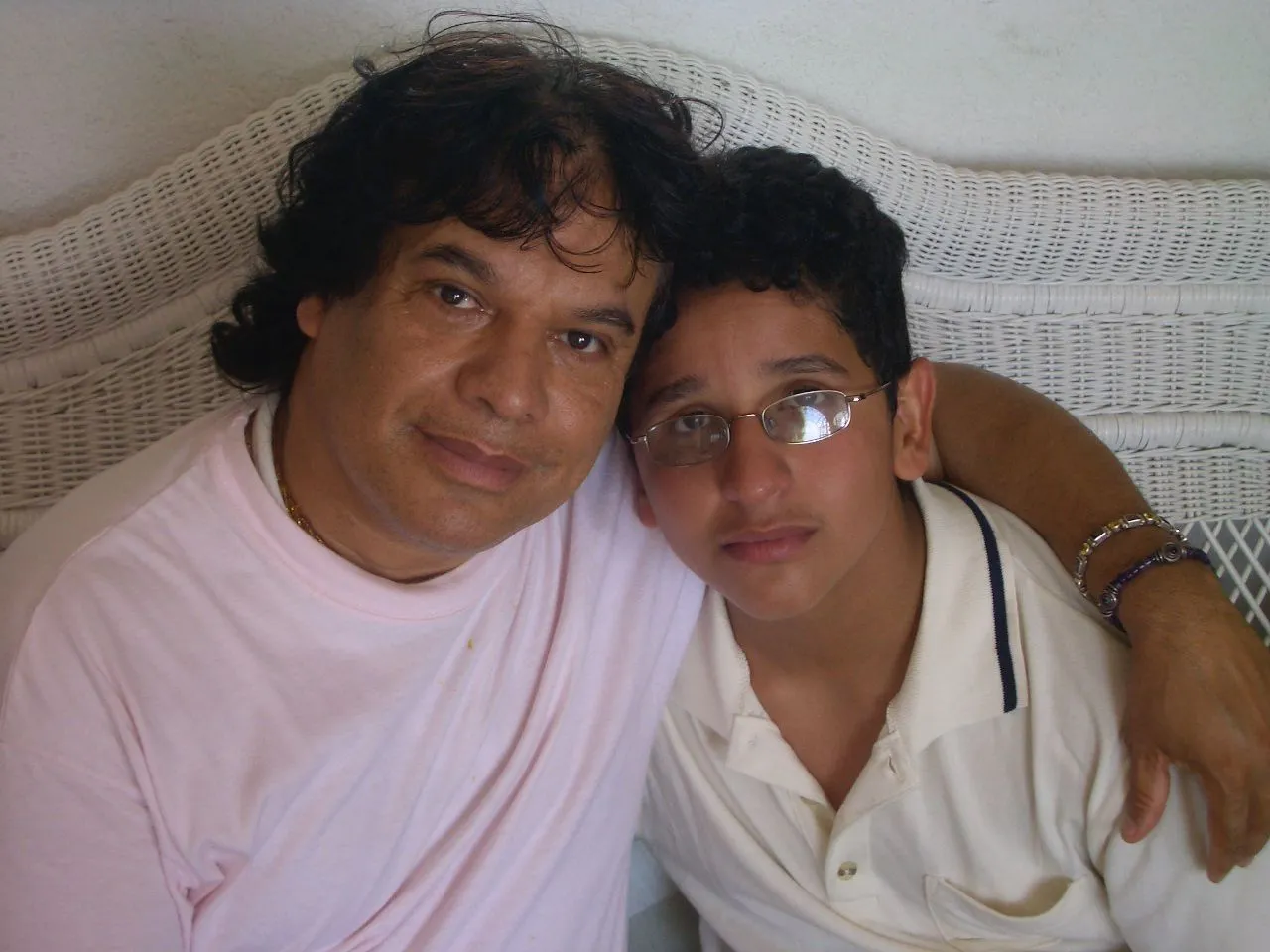 Juan Gabriel y Jean Gabriel Aguilera