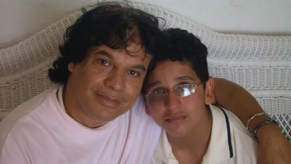 Juan Gabriel y Jean Gabriel Aguilera