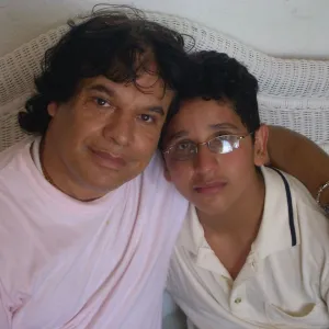 Juan Gabriel y Jean Gabriel Aguilera