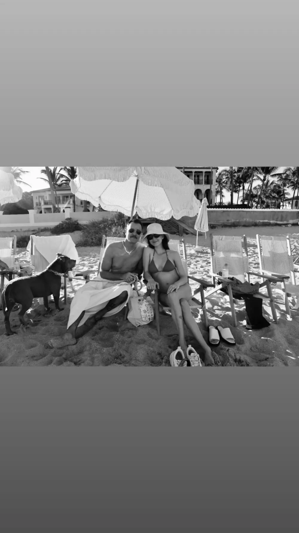 Justin Theroux and Pregnant Wife Nicole Brydon Bloom End 2025 With Babymoon to Their Favorite Place Beach