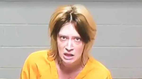 Kansas Mom Accused of Sons Murder Gasps for Air Clutches Chest During Court Appearance