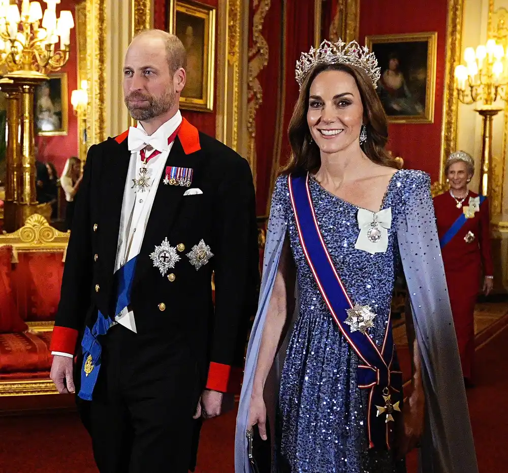Kate Middleton and Prince Williams Make Stunning Appearance at State Banquet