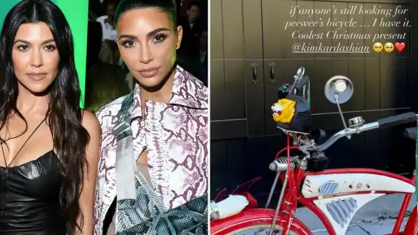 Kim Kardashian Gifts Kourtney Pee-wee Herman Bike, Possibly Worth $125,000+