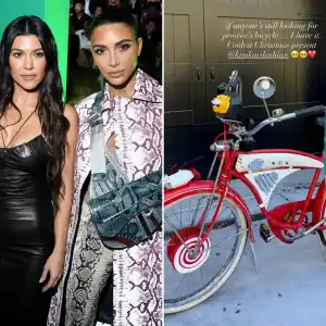 Kim Kardashian Gifts Kourtney Pee-wee Herman Bike, Possibly Worth $125,000+