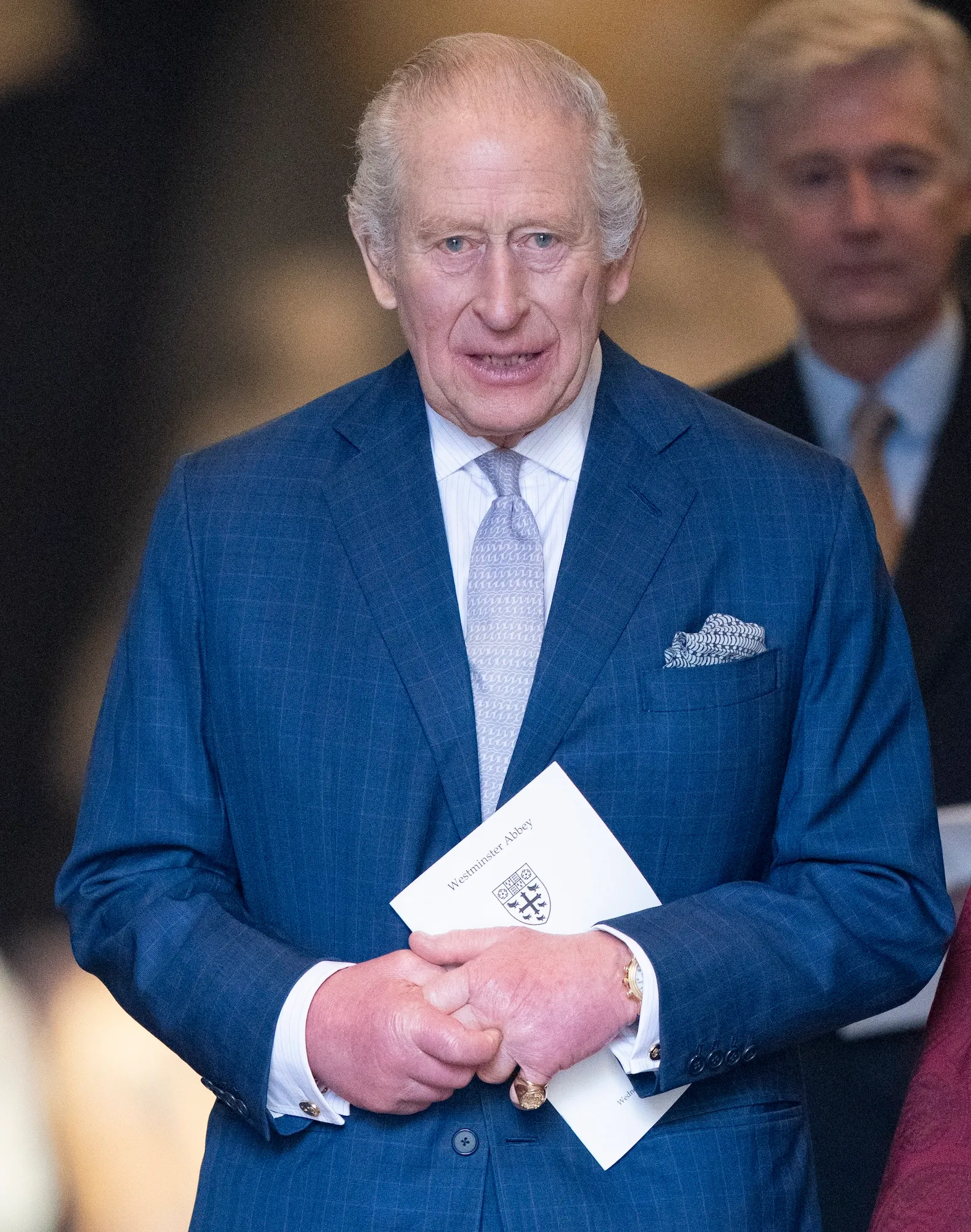 King Charles Cancer Message