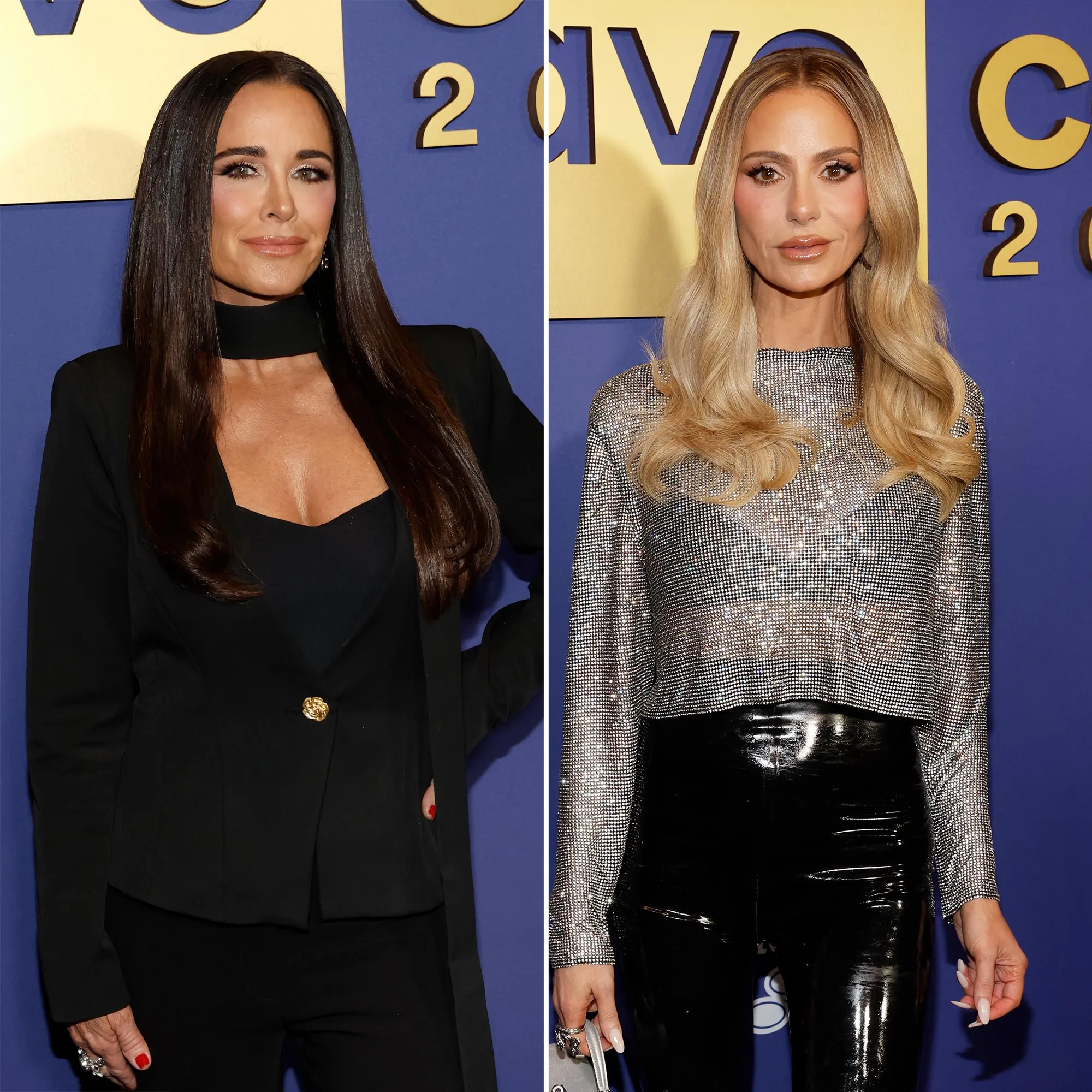 Kyle Richards Gives Sobriety Update After Dorit Questions If Shes Drinking Champagne in RHOBH Season 15 Premiere