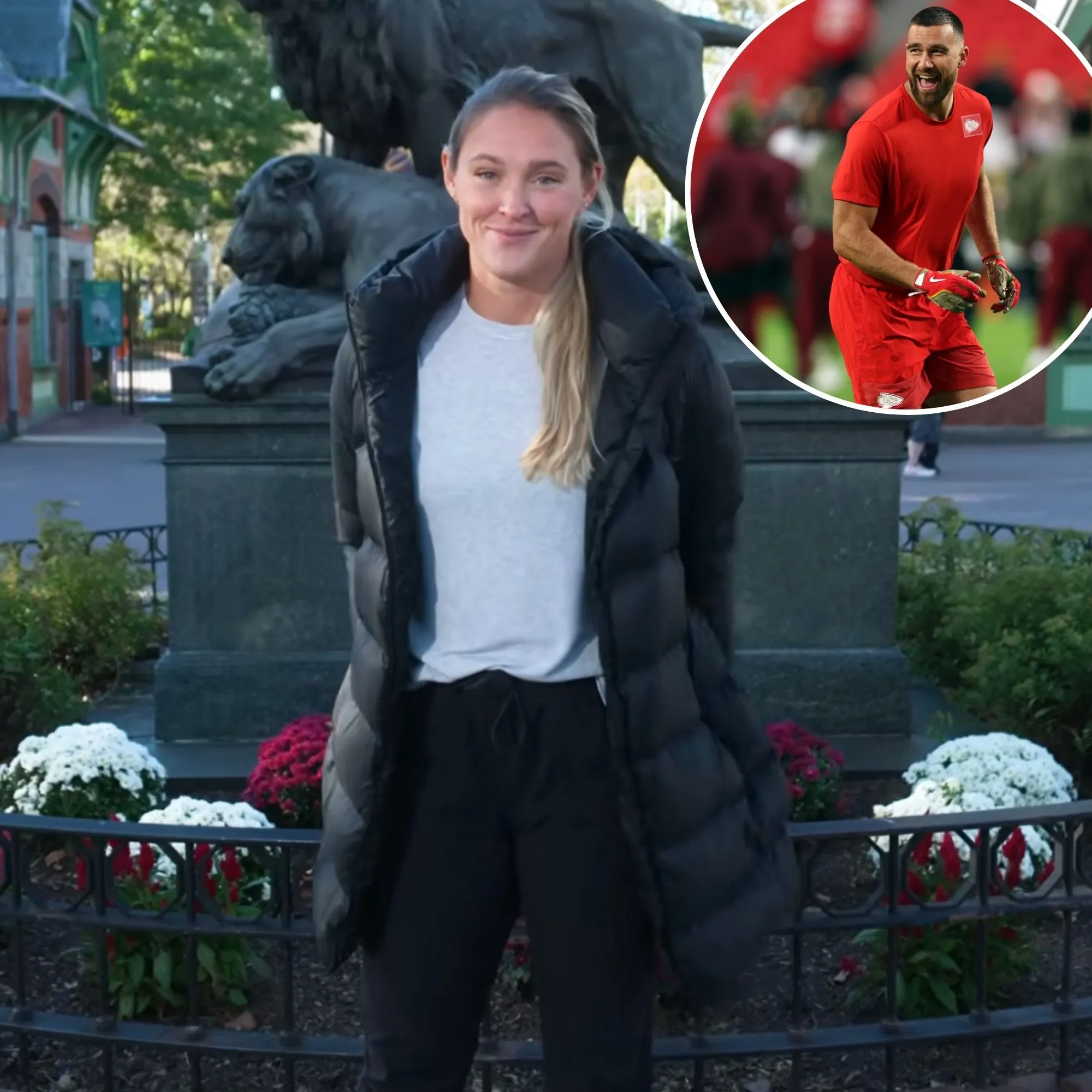 Kylie Kelce Plays With Otters Promo