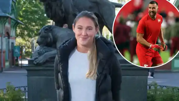 Kylie Kelce Plays With Otters Promo