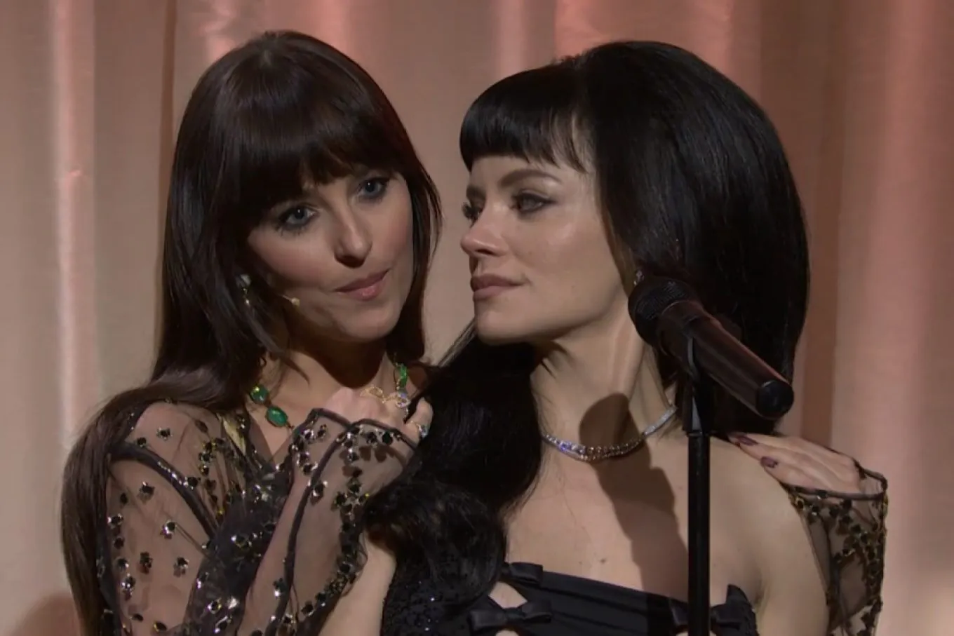 Lily Allen Brings Out Dakota Johnson as Madeline on SNL