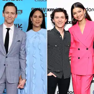 Marvel Stars Who Dated Each Other Tom Hiddleston and Zawe Ashton Zendaya and Tom Holland