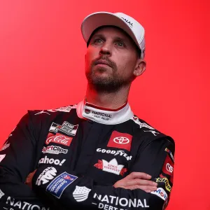 NASCAR s Denny Hamlin Breaks Silence After Death of His Father GettyImages 2199175556