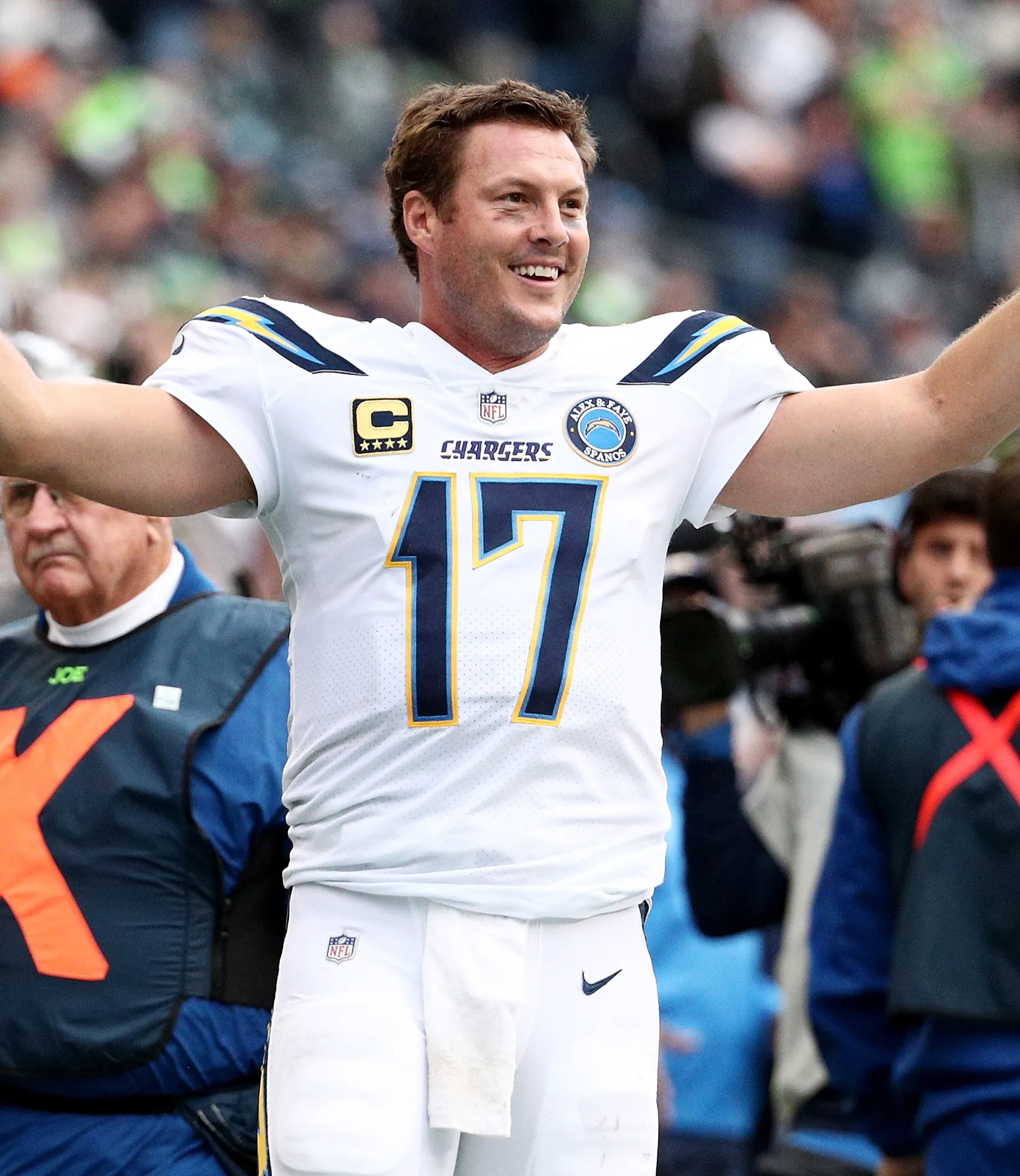 FEATURE NFL Quarterback Philip Rivers Family Guide Meet His Wife 10 Kids and Grandkid