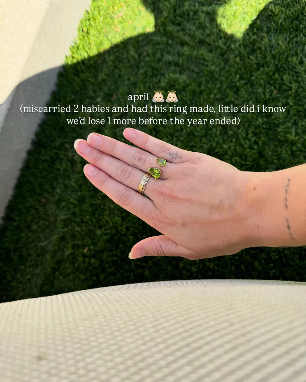 Nick Viall s Wife Natalie Joy Reveals Special Ring She Had Made to Honor Babies Lost in Miscarriages ig