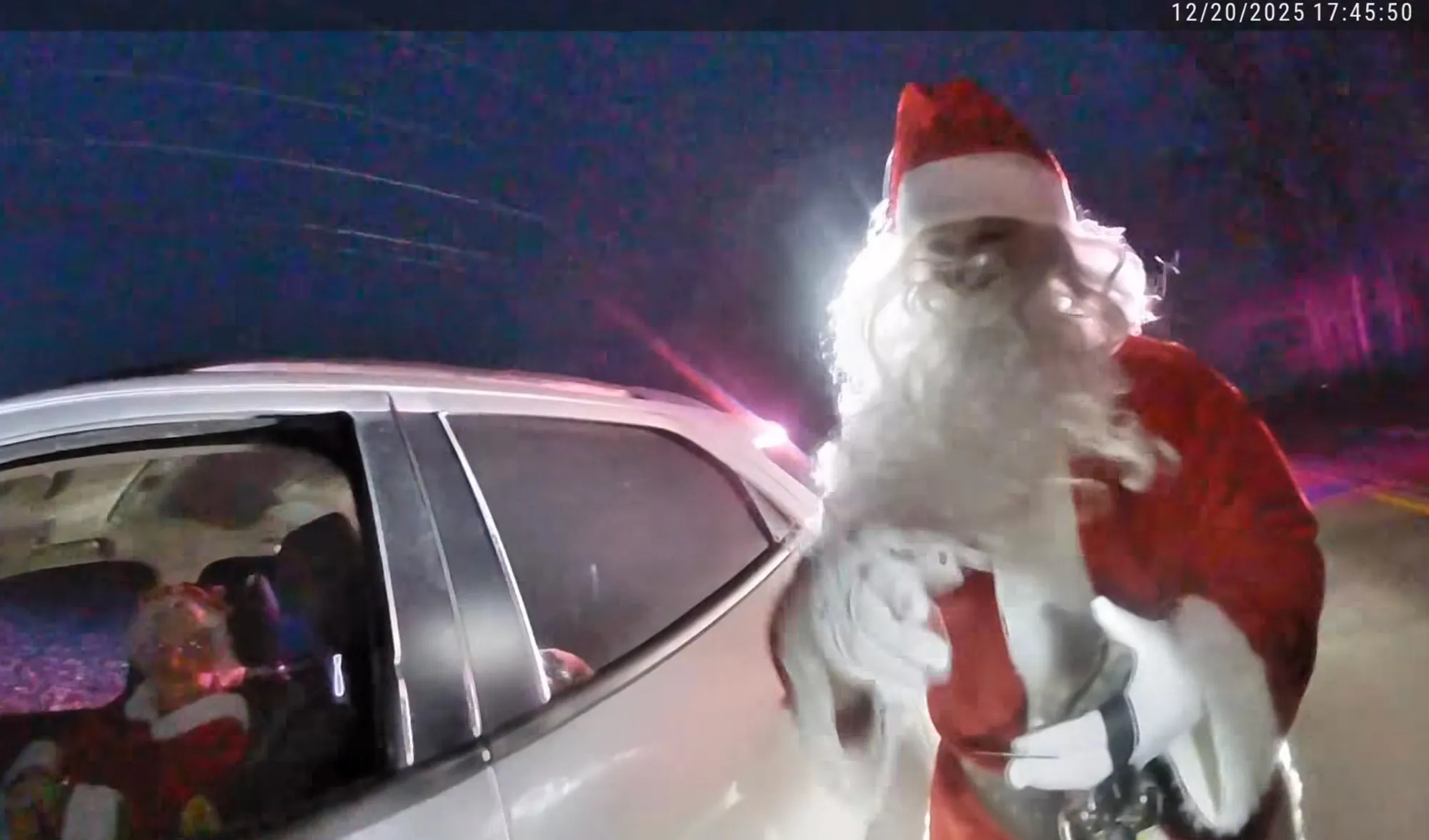 Ohio Cops Stop Santa Mrs Clause for Speeding