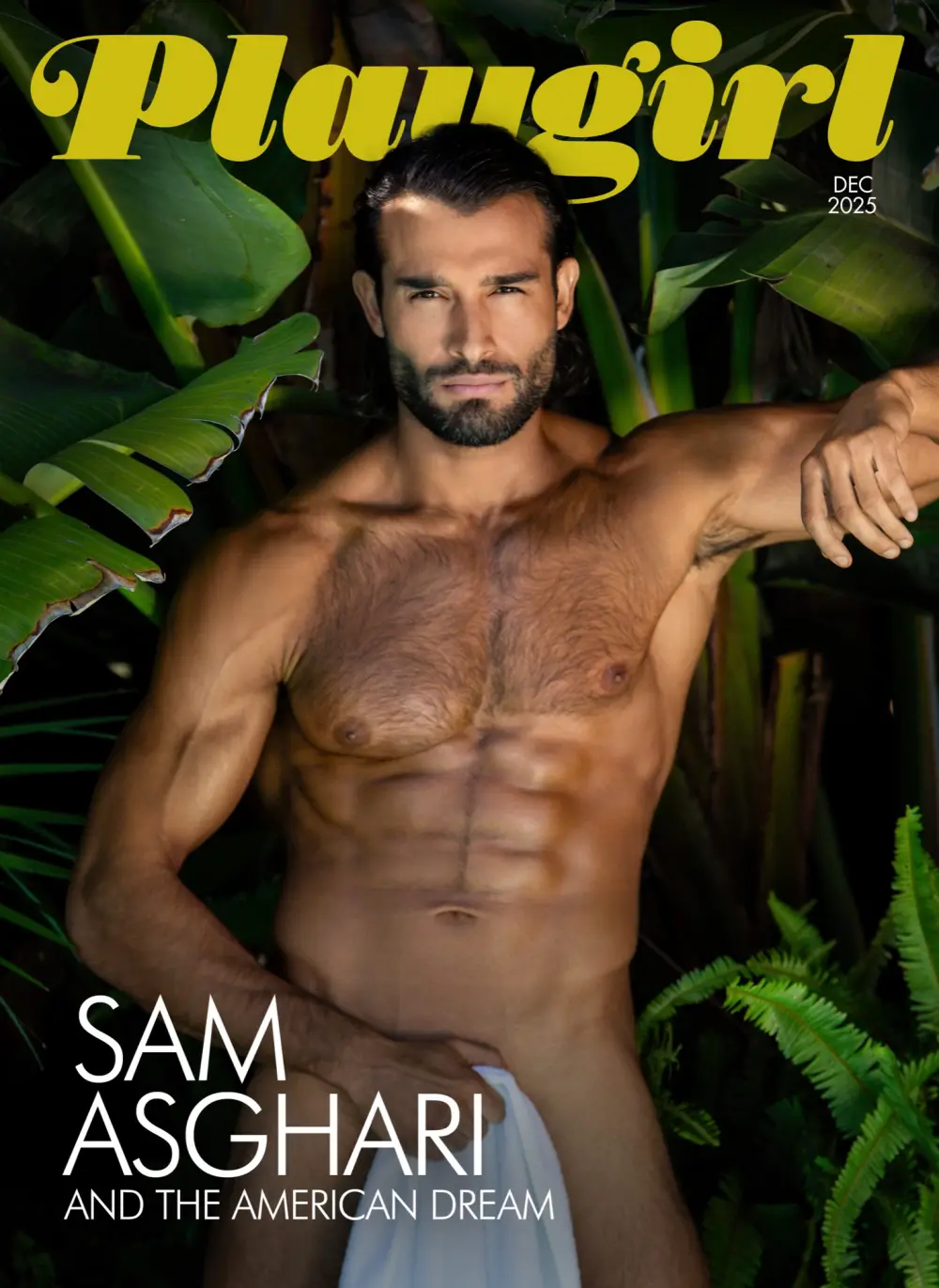 Playgirl COVER2 Sam Britney Spears Ex-Husband Sam Asghari Poses Nude for Playgirl