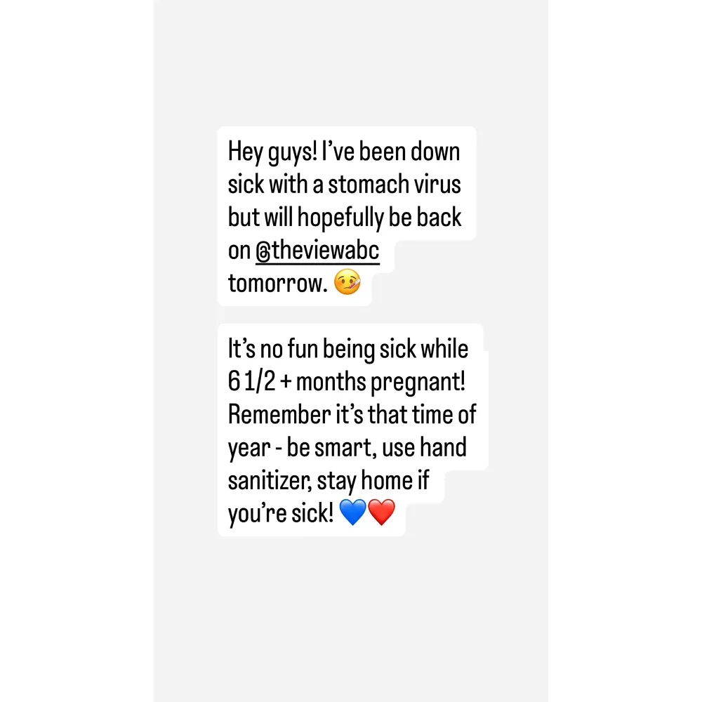 Pregnant Alyssa Farah Griffin Explains The View Absence