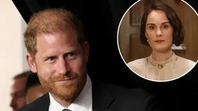 Prince Harry Jokingly Compares Royal Family Drama to Downton Abbey Michelle Dockery