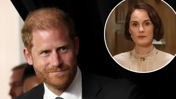Prince Harry Jokingly Compares Royal Family Drama to Downton Abbey Michelle Dockery
