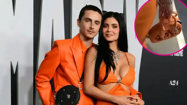 Promo Kylie Jenner and Timothee Chalamet Show Off Their Coordinating Accessories After Matching on Red Carpet