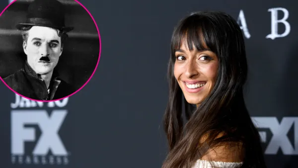 Promo Oona Chaplin y su abuelo Charlie Chaplin