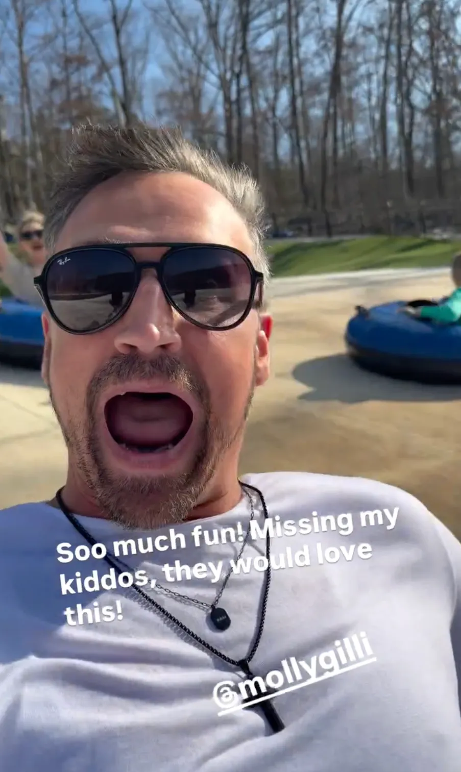 Ryan Lochte Posts That He Is Missing My Kiddos on Christmas Eve