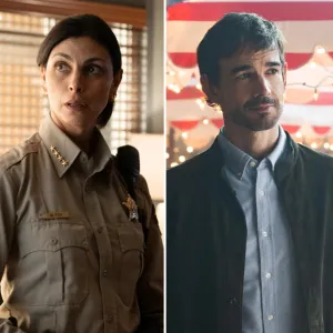 Sheriff Country EP Addresses Chances of Mickey and Boone Romance After Travis Gets Shot in Midseason Finale Matt Lauria Morena Baccarin Christopher Gorham