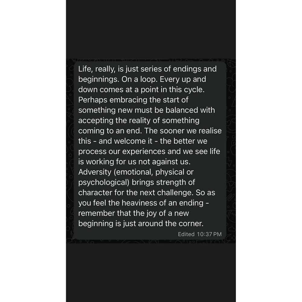 Sophie Turner Shares Cryptic Message