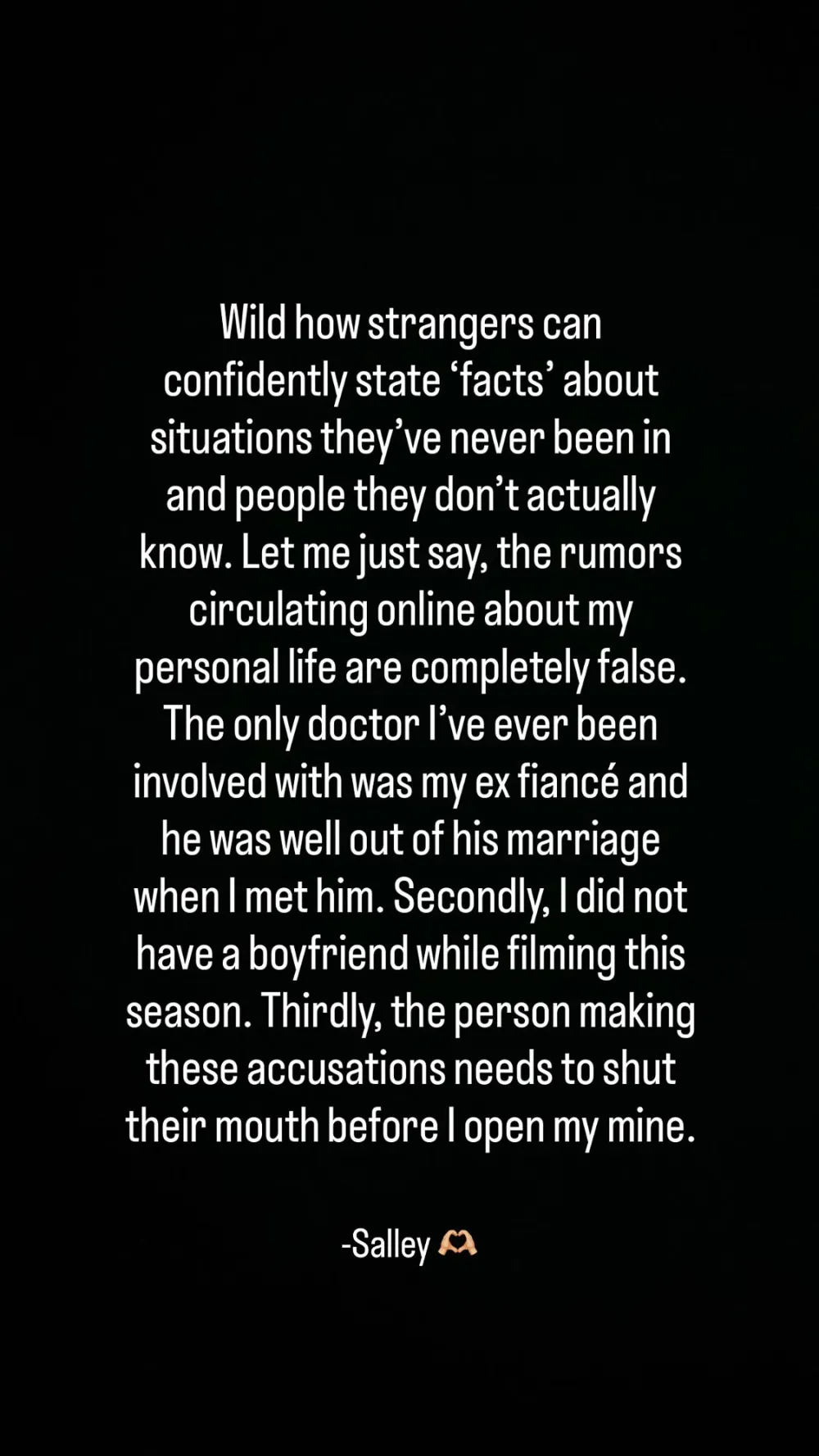 Southern Charm s Salley Carson Claps Back Taylor Ann Green s Claim She Had an Affair With a Doctor 23