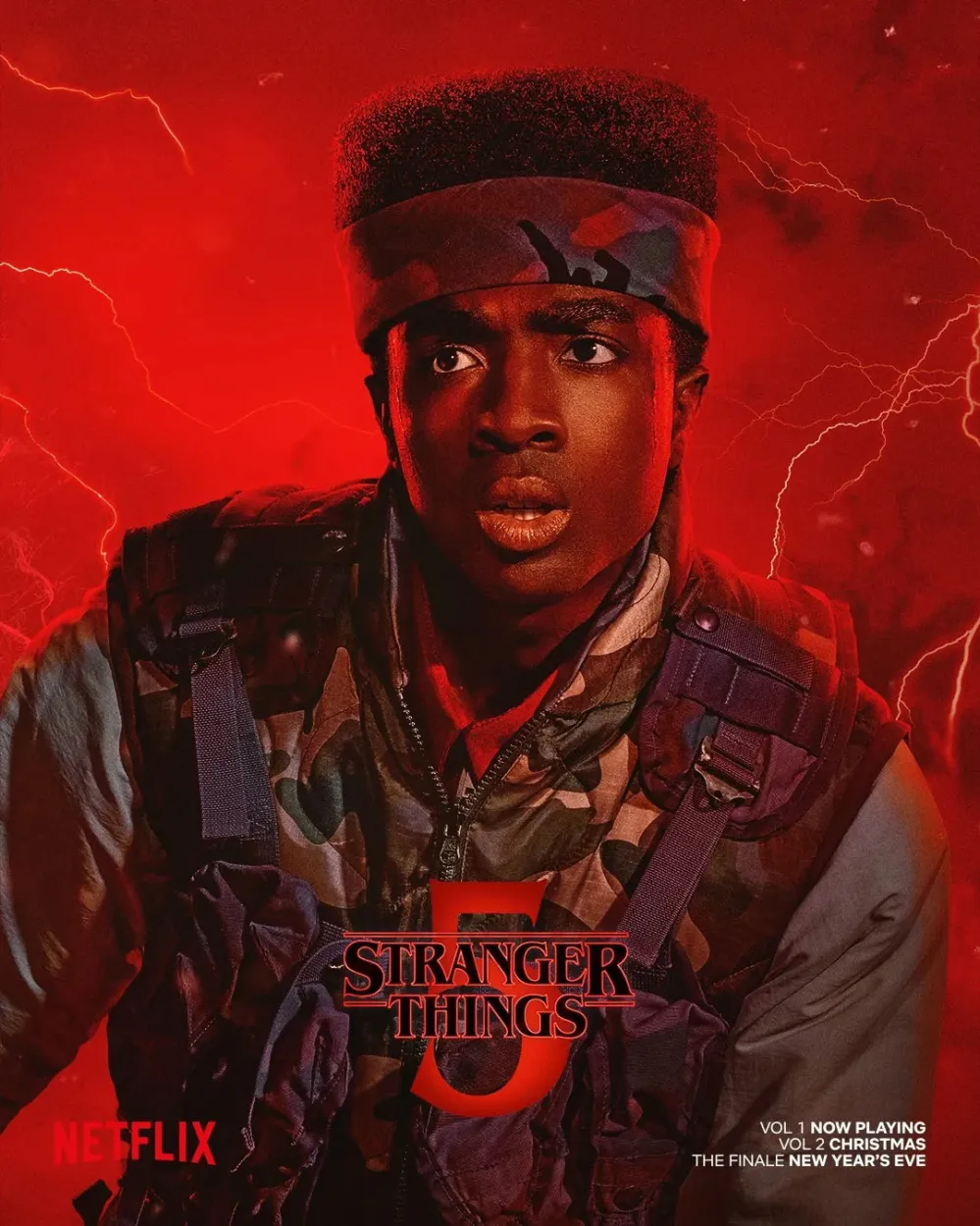 Caleb McLaughlin as Lucas Sinclair in Stranger Things season 5 