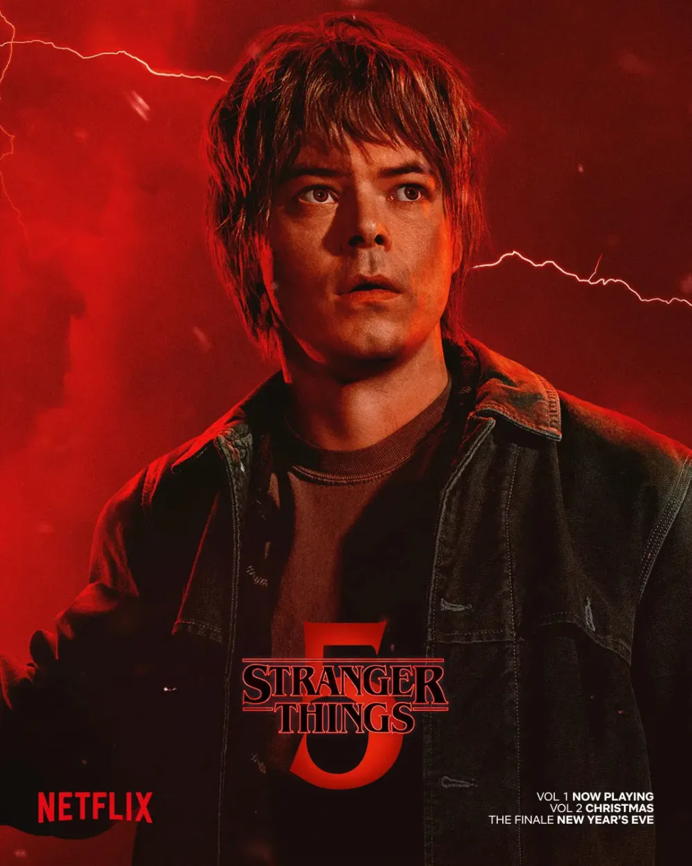 Charlie Heaton as Jonathan Byers in Stranger Things season 5