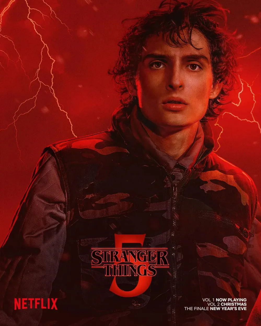 Finn Wolfhard as Mike Wheeler in Stranger Things season 5