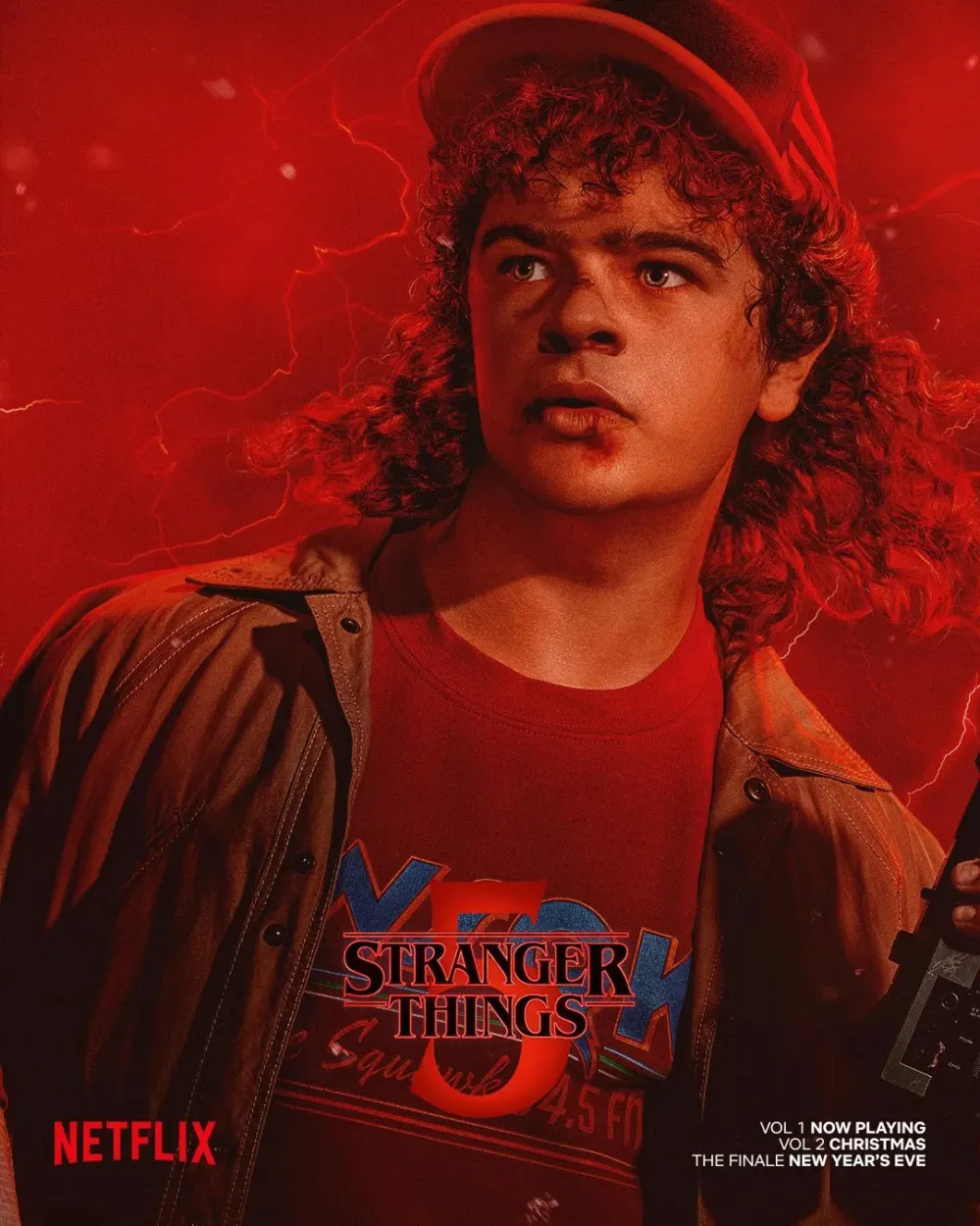 Gaten Matarazzo as Dustin Henderson in Stranger Things season 5 