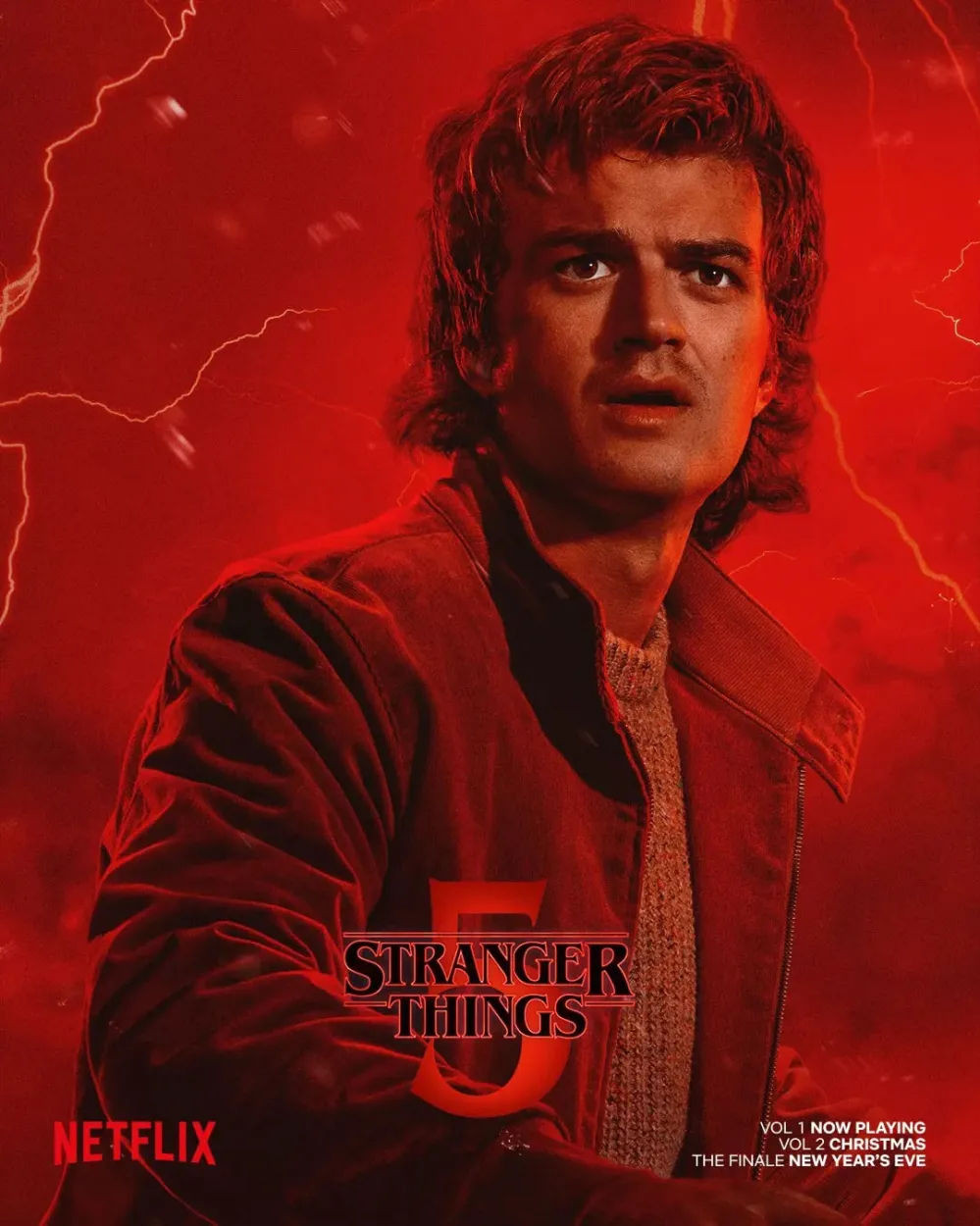 Joe Keery as Steve Harrington in Stranger Things season 5 