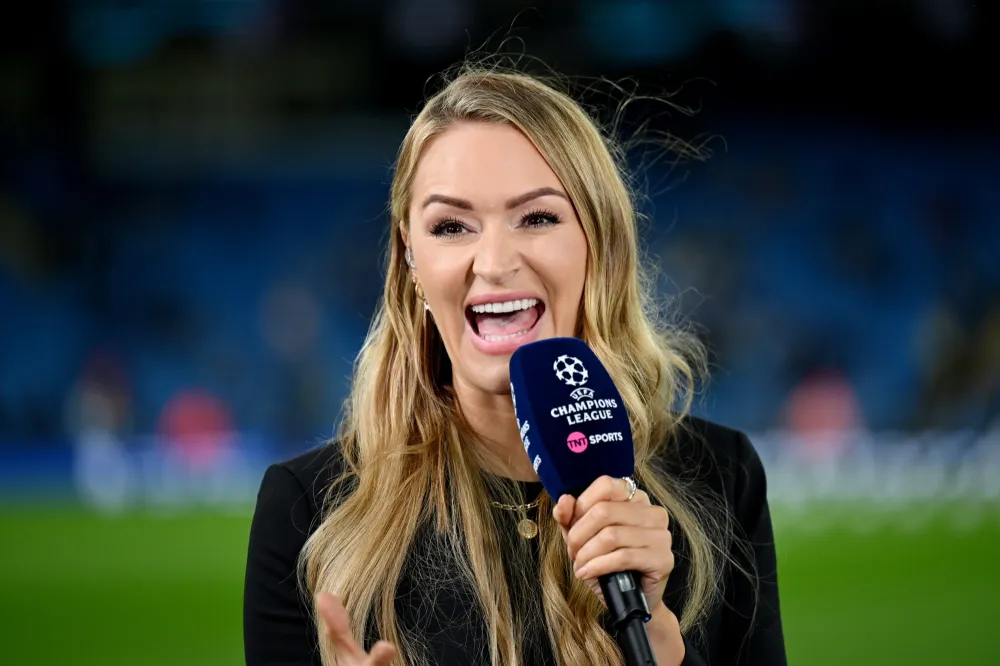 TV Host Laura Woods Gives Health Update After Collapsing Live on Air During Soccer Game Inline