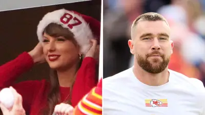 Taylor Swift Attends Travis Kelces Chiefs vs Broncos Game on Christmas Day