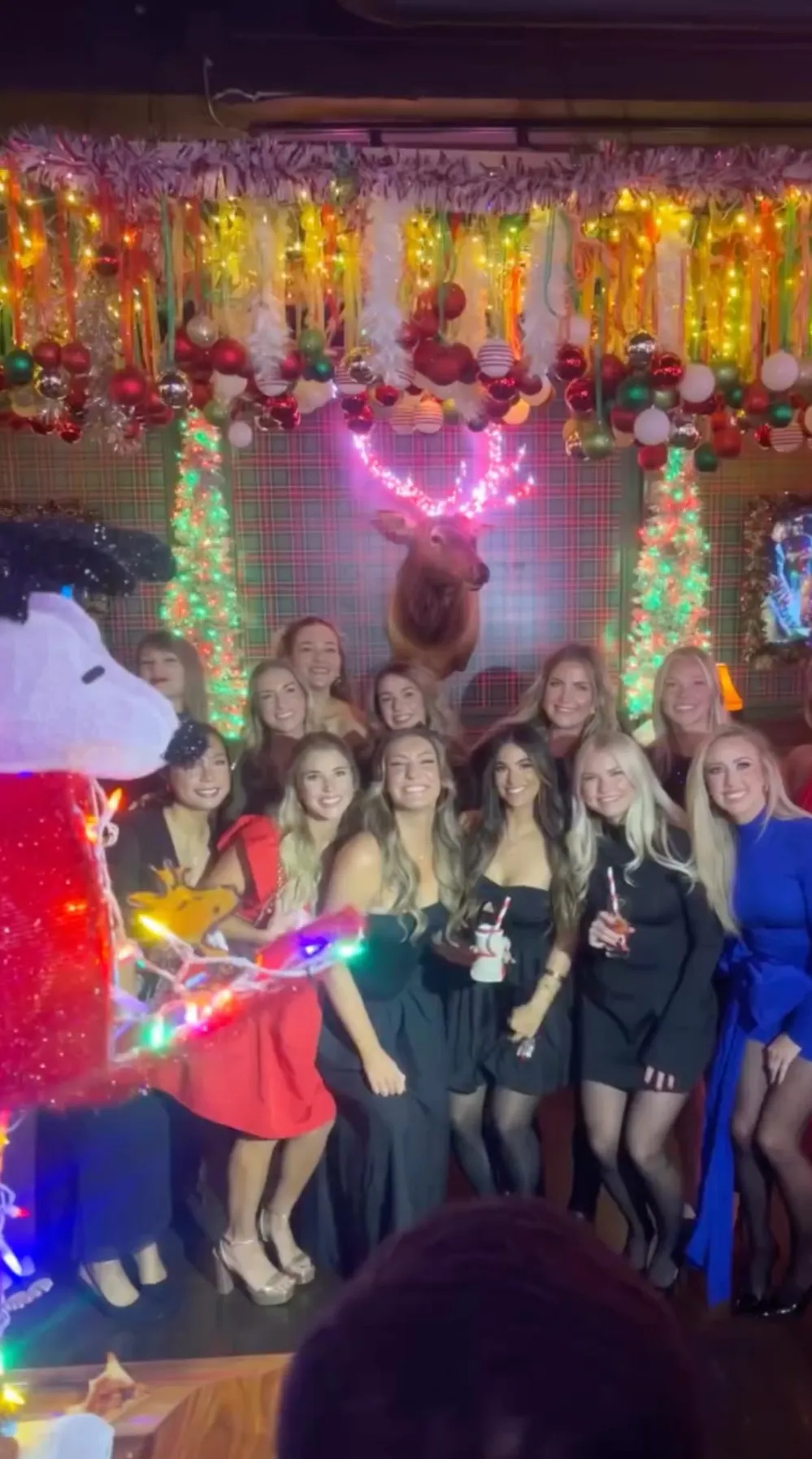 Taylor Swift Partied With Brittany Mahomes Chiefs WAGs at Festive Holiday Party