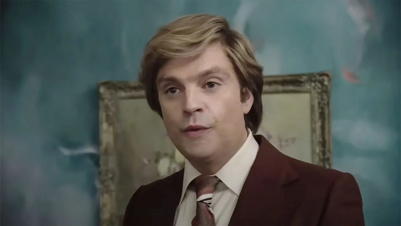 Sebastian Stan as Donald Trump in The Apprentice