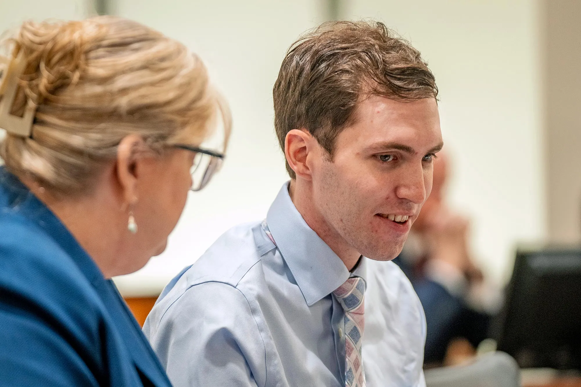 Tyler Robinson accused of fatally shooting Charlie Kirk appears during a hearing in Fourth District Court GettyImages 2250704341