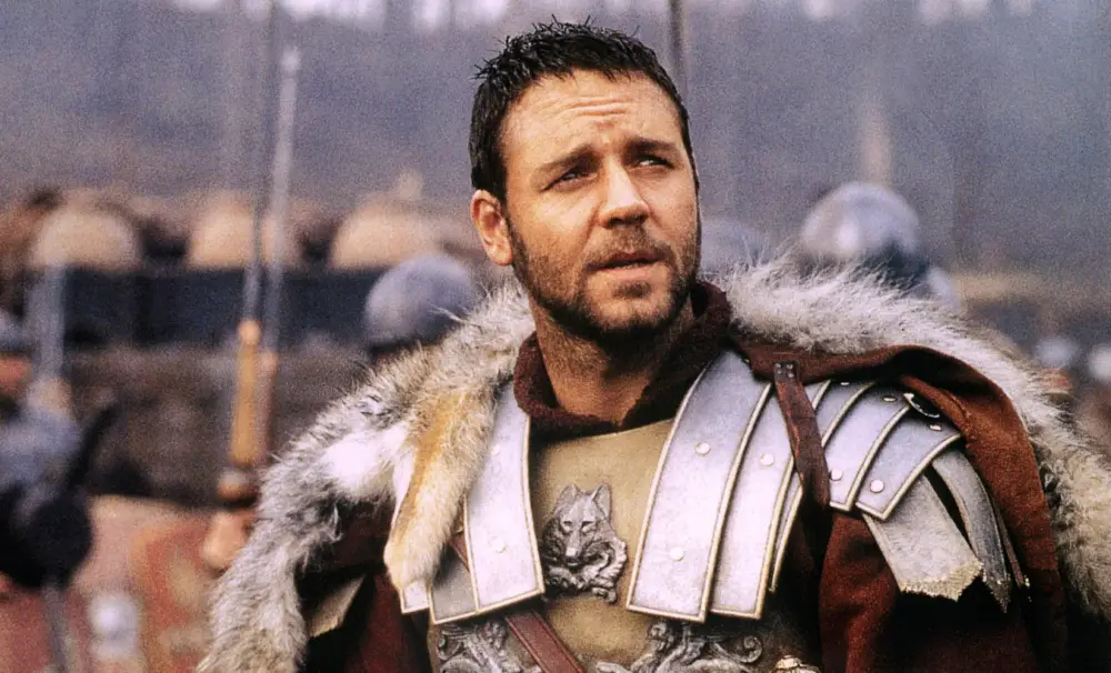 Why Russell Crowe Fought to Keep Sex Scenes Out of 2000 s Gladiator And What He Thinks of the Remake MCDGLAD_EC007