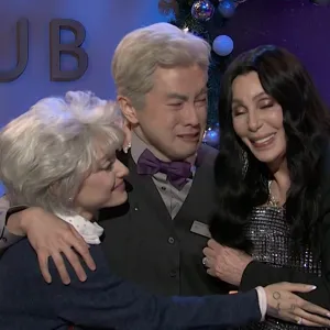 ariana grande bowen yang cher snl