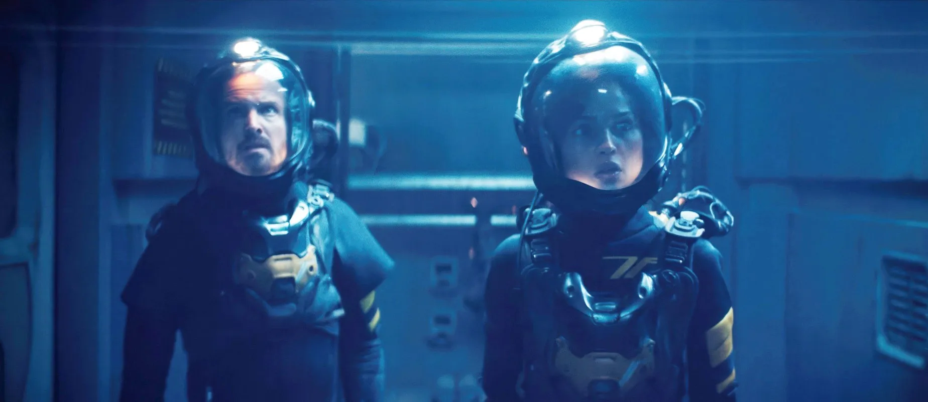 Aaron Paul and Eiza Gonzalez in Ash