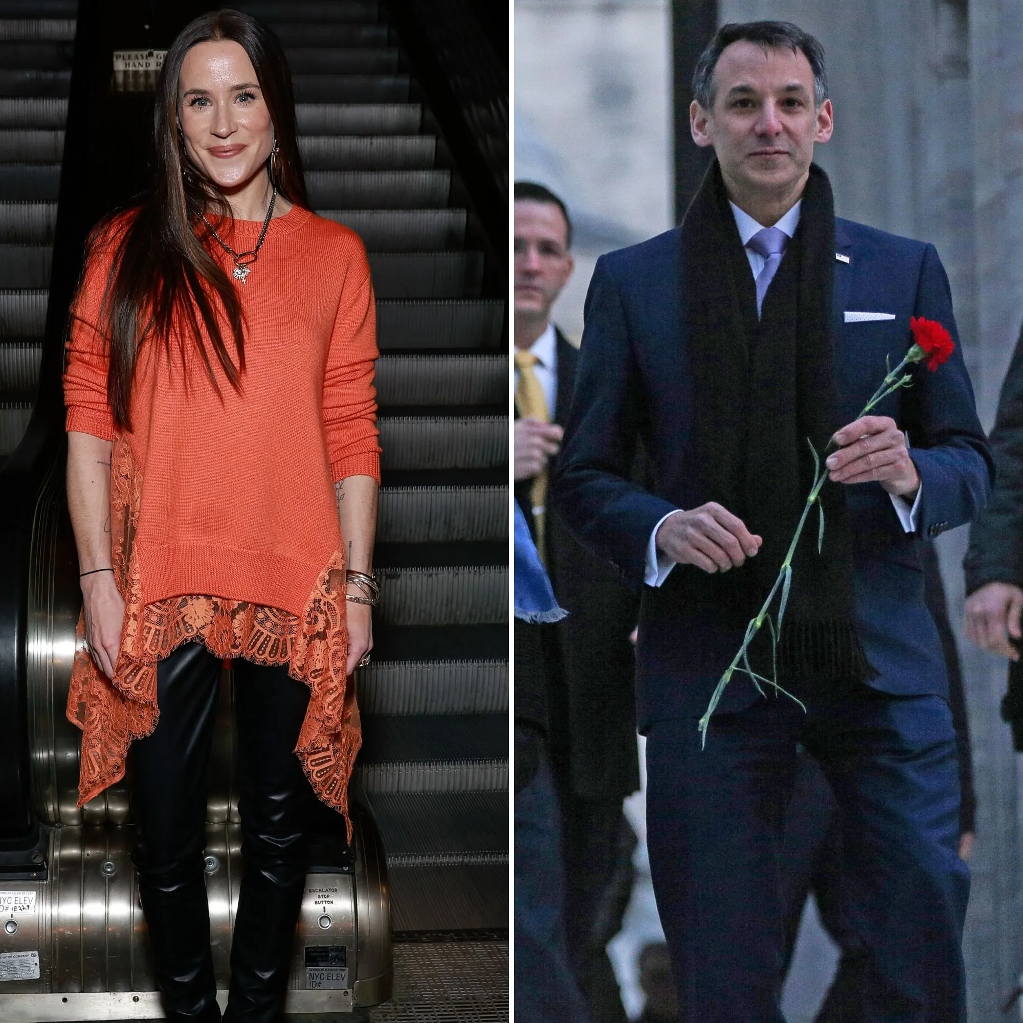 Ashley Biden and Howard Krein