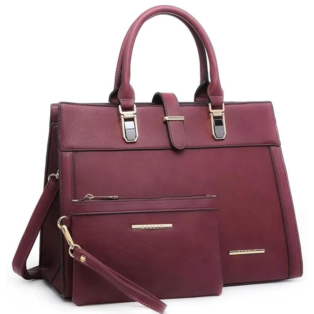 Dasein Top Handle Satchel Handbag 